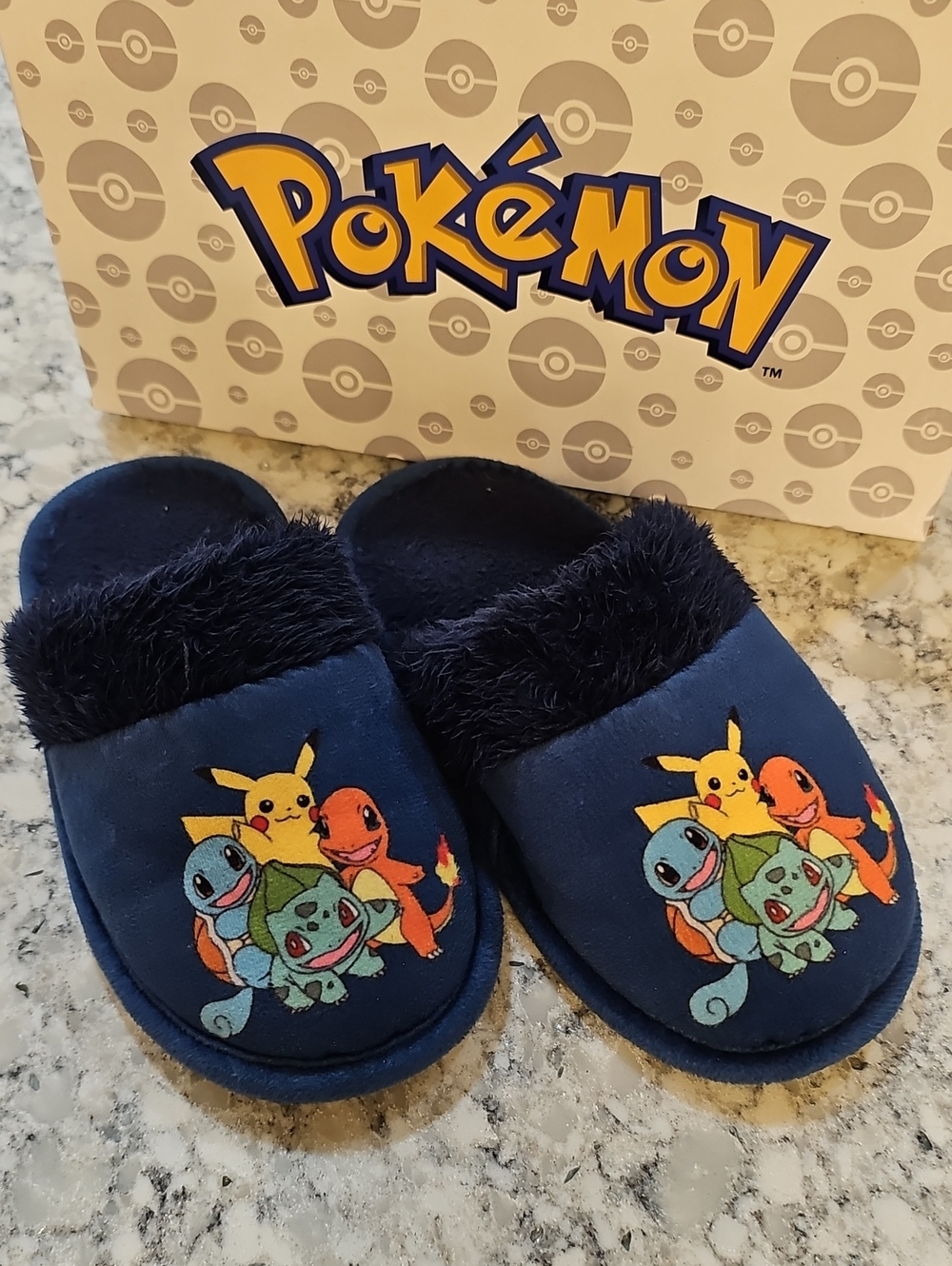 Kids Pokemon Slippers, Size 13/1